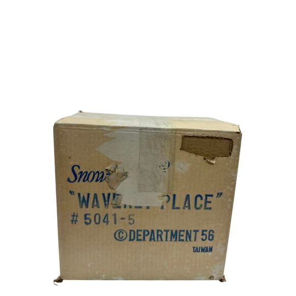 Dept. 56 Snow Village "Waverly Place" Retired in Original Box - Picture 9 of 9